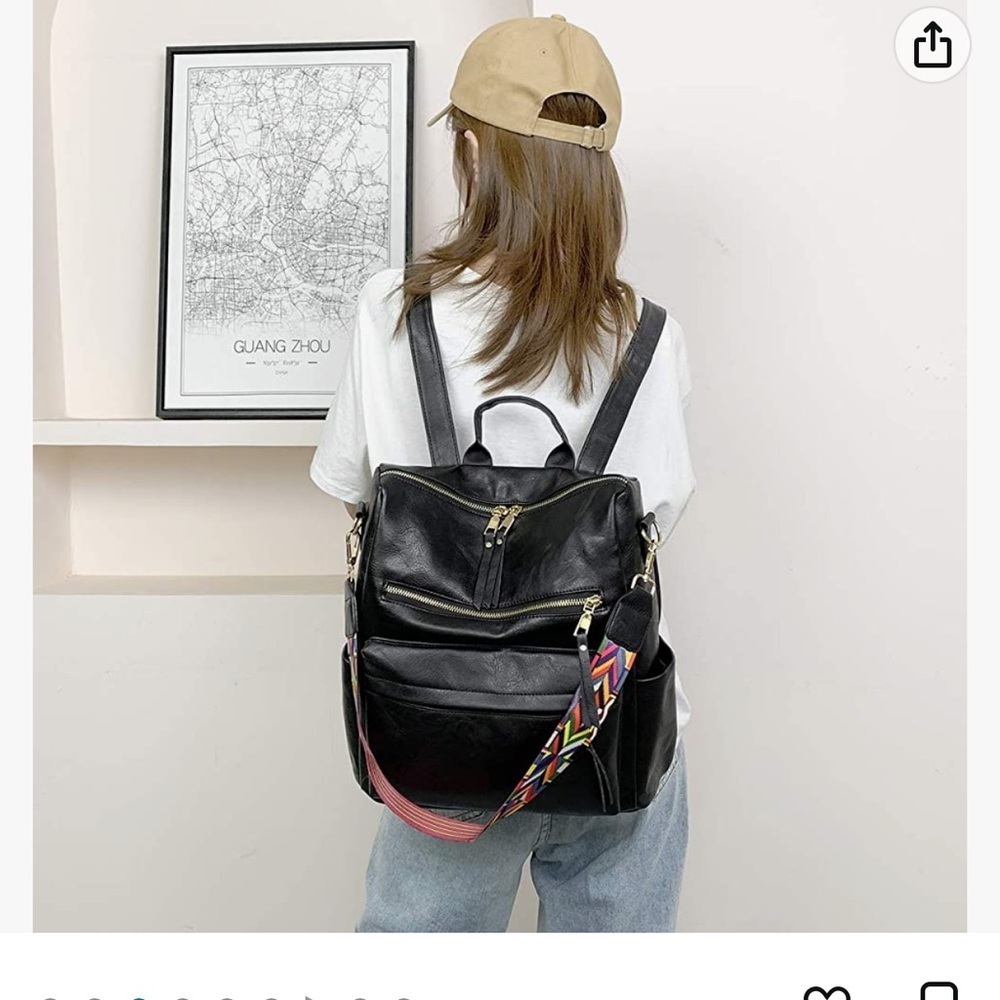 Black Backpack - Picture 3 of 14